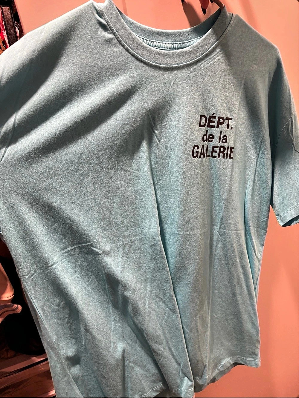 Gallery Dept. Dept De La Galerie Classic Tee. Graphic Tee Blue XL